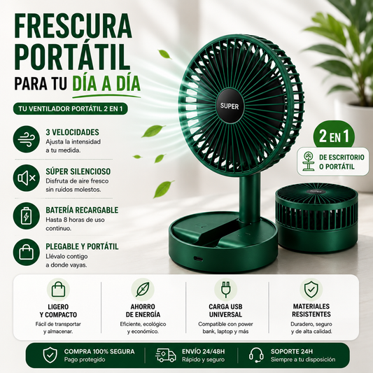 AeroFan - Ventilador plegable